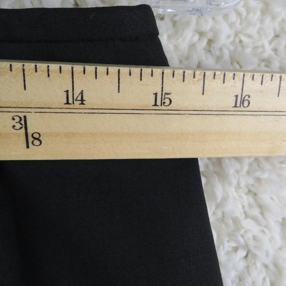 Casual Corner* Women's Stretch Wool Fully Lined 6" Backside Slit Pencil Skirt~ 8 - Picture 4 of 7